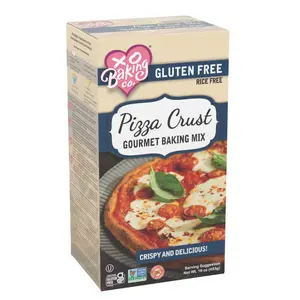 XO Baking Co. Gluten-Free Pizza Crust Mix & Cinnamon Roll Mix Soft Chewy Flavorful Dough for Golden Crispy Crust or Chicago-Style Deep-Dish Pizza
