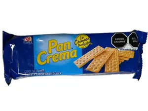Gamesa Pan Crema – Mexican Butter Crackers – 106 g (3.74 oz)