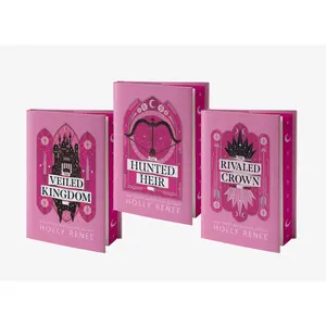 The Veiled Kingdom Series: Pink Hardback Gold Foil with Printed Edges Edition