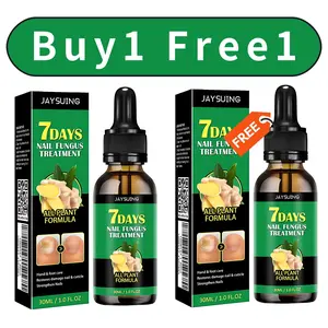 【BUY 1 GET 1 FREE】7-Day Nail Fungal Treatment Serum Foot Fungus RemedyRemoval Products Anti infection Onychomycosis ParonychiaRepair Gel Care Ginger Healthcare Therapeutic TherapyBathroom Solution nailgrowthoil Healthy Wellness Aid LiquidFitness Natural