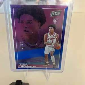 Panini 2023-24 Player of the Day Amen Thompson Rockets RC Basketball Card