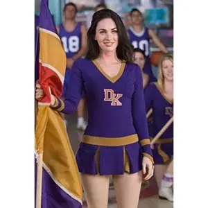 Purple Sexy Jennifer's Body 2Pc Cheerleader Costume