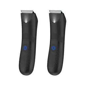 Body & Manscaping Trimmer for Men, 2 Sets Cordless Body Hair Trimmer, Waterproof Beard Trimmer Electric Shaver, Men's Hair Removal Tool, Gift For Boyfriend