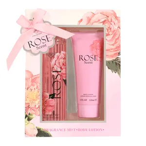 EBC Rose Scent Fragrance Mist Brume Parfumee 250 and Rose Scent Body Lotion Pour Le Corps 120ml EBC Rose Scent Fragrance Mist Brume Parfumee 250 and Rose Scent Body Lotion Pour Le Corps 120ml