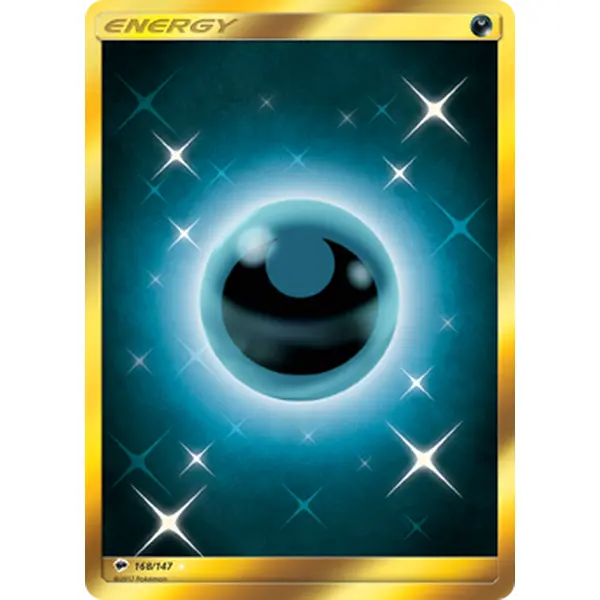 Pokemon TCG Darkness Energy (Secret) Burning Shadows Near Mint Trading Card Single