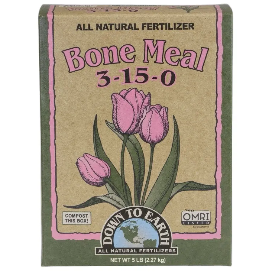 Bone Meal 5 LBS box plant fertilizer