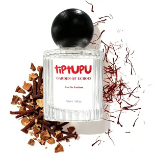 Tiptupu - Ambery Saffron 1.76 Fl Oz (50ml) - Eau de Parfum - Inspired by Bacarat R.ouge 540 Fragrance with Floral Woody Fragrance- Unisex Perfume Spray