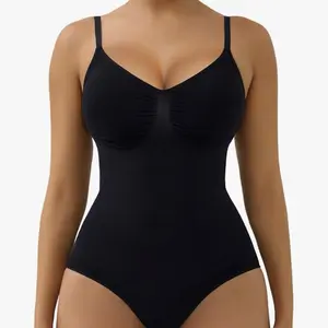 Women's Compression Shapewear Bodysuit, Mummy Tummy Control Underwear