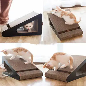 Keep Claws Sharp, Keep Sofas Safe — Triangle Cat Scratch Board
