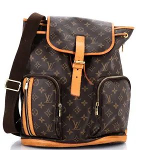 Pre-owned Louis Vuitton Canvas Coated Backpacks Bosphore Backpack Monogram Canvas by Rebag