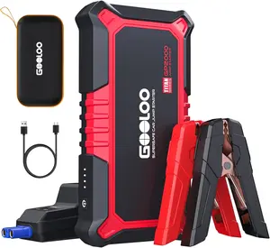 GOOLOO Jump Starter Battery Pack 1500A —2000A Water-Resistant Multi-Function Power Boost for Up to 8.0L Gas or 6.0L Diesel Engines.