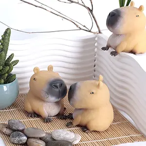 Funny Capybara Squeeze Toy, Bug Squeeze Toy, Squishy Fidget Squeeze Toys, Cute Animal Squeeze Ball, Sensory Capybara Stress Toys