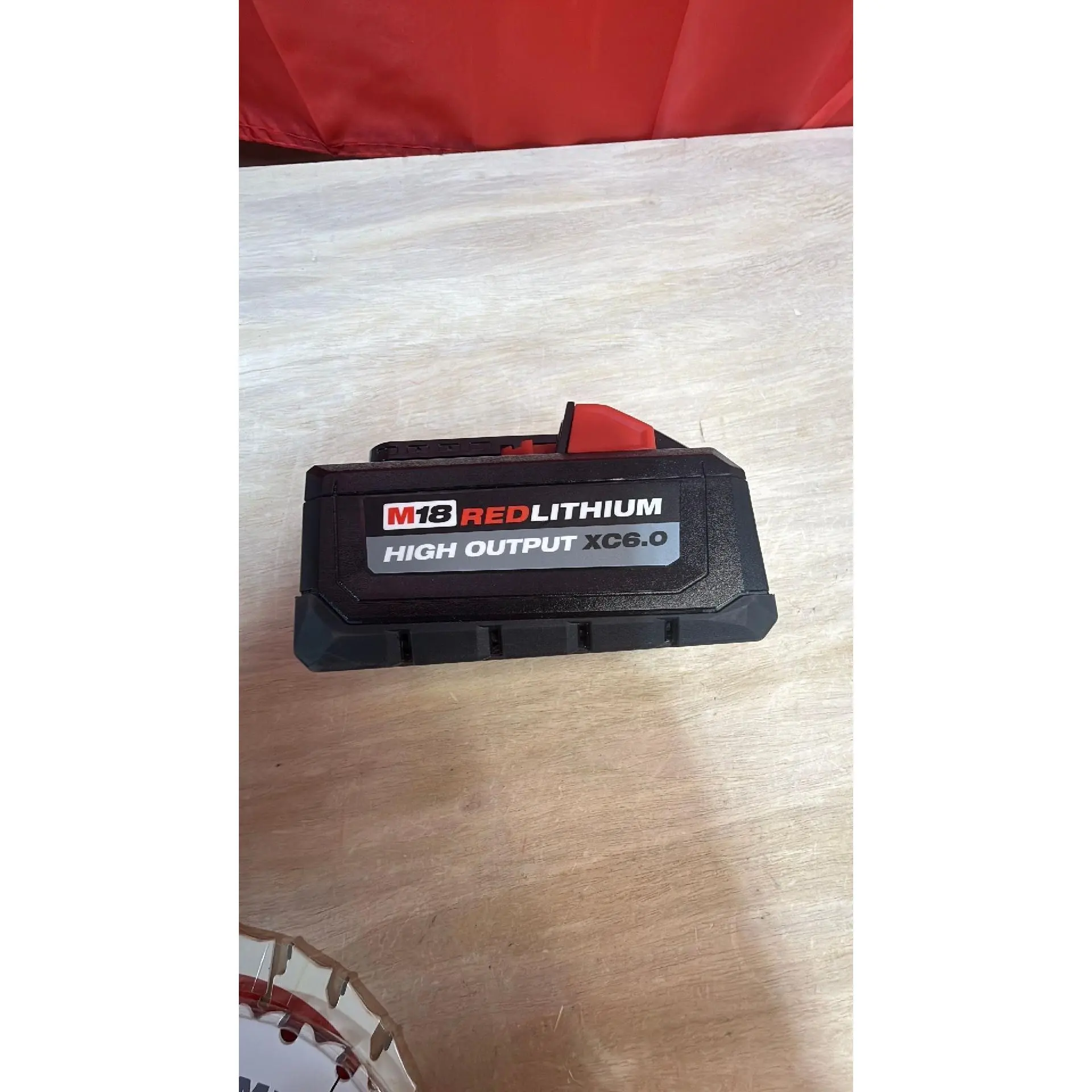 48-11-1865 - Milwaukee M18 6.0 High Output Lithium Ion Power Tool Battery - $199 MSRP, Compatible with Milwaukee Power Tools Batteries