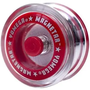 Magnetar Responsive High Performance Ball Bearing Yoyo.Designed for Intermediate and Advanced String Trick and Looping Play.+ Extra 2 Strings.+ 3 Months Warranty (Clear)
