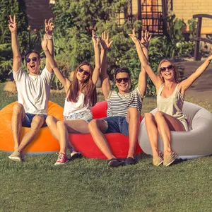 Party Event Accessories Inflatable Relax Chair, Practical Gathering Favors Indoor Outdoor Leisure Lounger