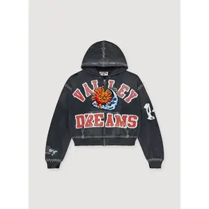 Vale Forever Sunny Zip Up Sweatshirt