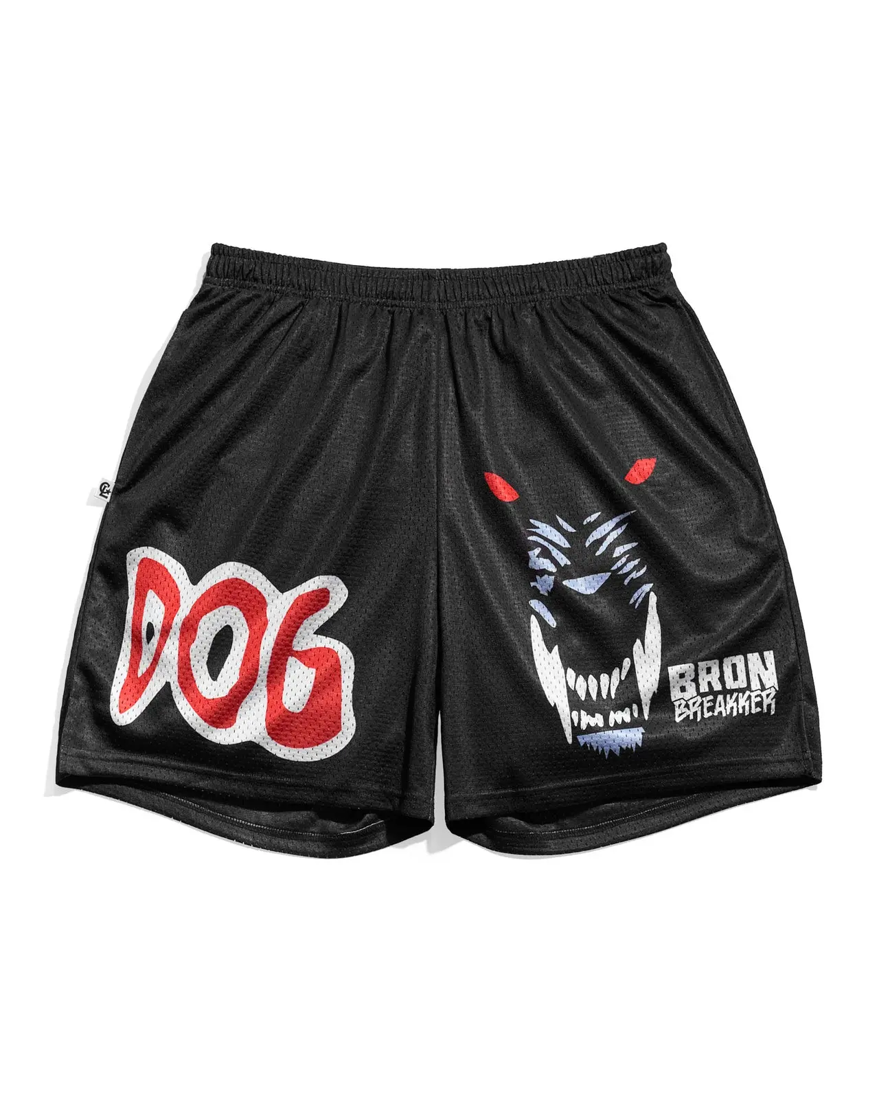 Bron Breakker Wolf Entrance Retro Mesh Shorts – WWE Wrestling Athletic Shorts for Men | Officially Licensed Gym & Streetwear Shorts | Lightweight Breathable Activewear for Training & Everyday Wear