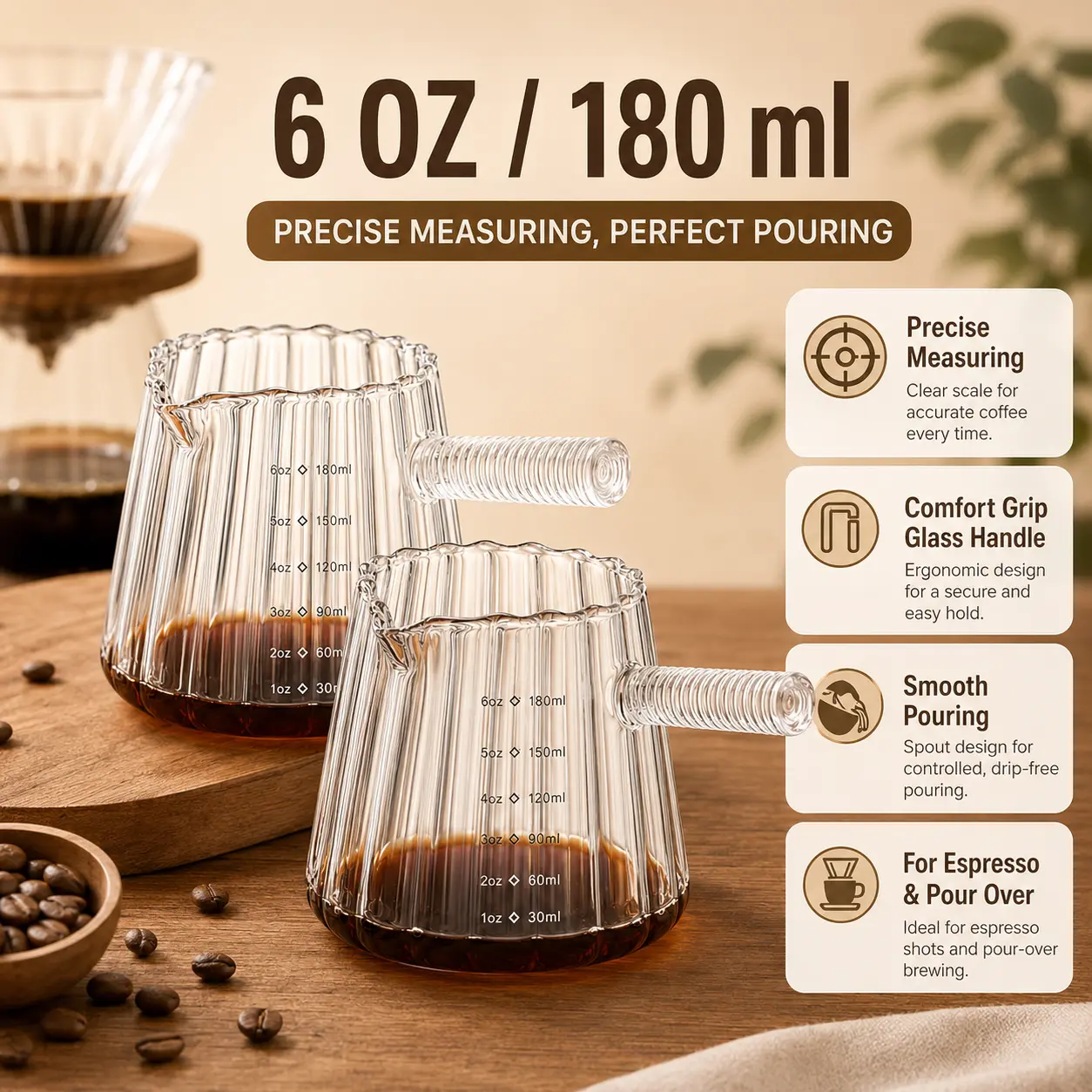 All-glass handle -2pcs