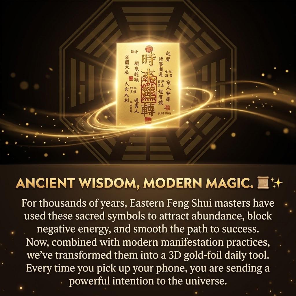 Feng Shui Wealth Manifestation Phone Sticker 3D Gold Foil Lucky Charm Amulet Eastern Spiritual Energy Decal Attract Good Luck Gift Money Magnet Energy Premium 3D Aesthetic Ultra-thin Design Zero Interference Versatile Clean Spiritual Gift Feng Shui Wealth Manifestation Phone Sticker 3D Gold Foil Lucky Charm Amulet Eastern Spiritual Energy Decal Attract Good Luck Gift Money Magnet Energy Premium 3D Aesthetic Ultra-thin Design Zero Interference Versatile Clean Spiritual Gift