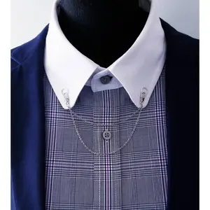 Light Bulb-shaped Collar Chain Pin