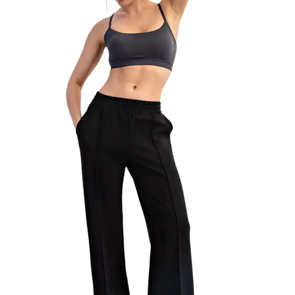 MODAL SCUBA PINTUCK STRAIGHT PANTS