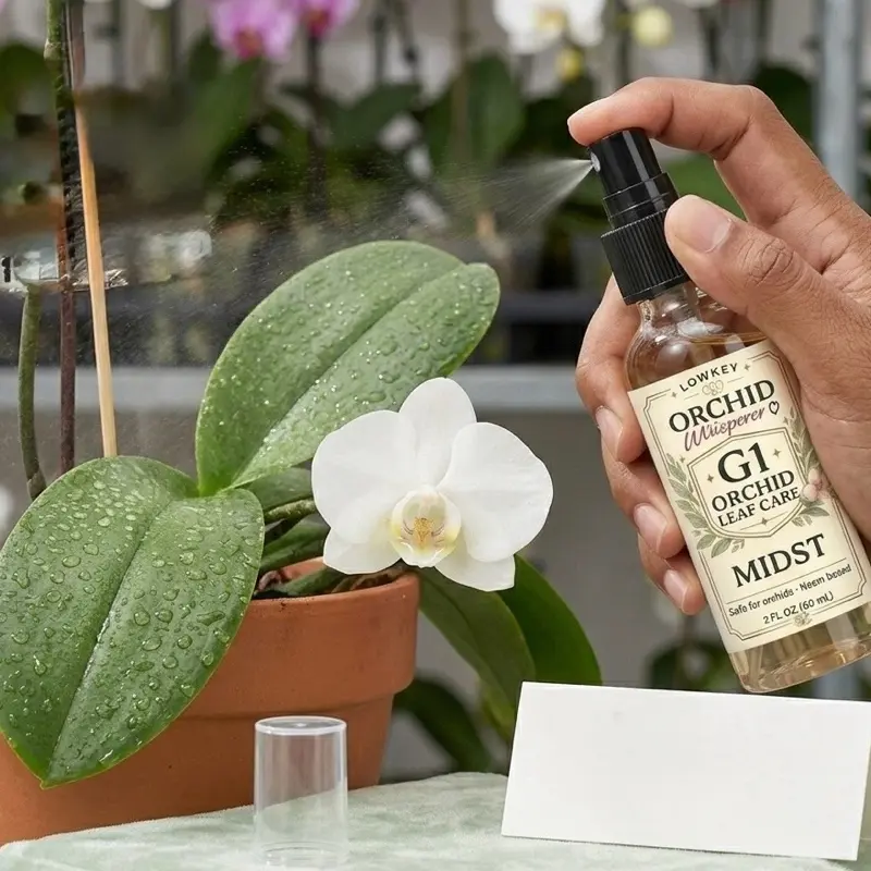 G1 Orchid Leaf Care Fine Mist, Garden Plant Care & Support for Orchid Maintenance, Fine Mist Plant Care & Support