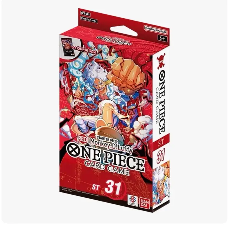 Starter Deck 31: RED Monkey.D.Luffy - Starter Deck 31: RED Monkey.D.Luffy (ST-31, One Piece Cards, Card Game
