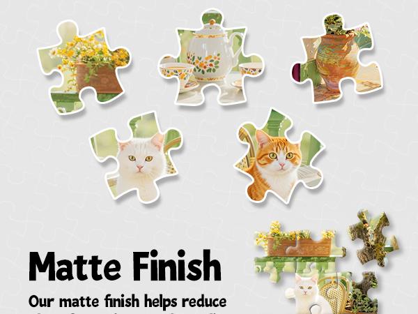 Puzzle for Adults 1000 Pieces, Cozy French Terrace Jigsaw Puzzles Scene with Cats & Flowers, Challenging Puzzles for Game Night, Relaxing Challenge for Cat Lovers, Aesthetic Wall Art Puzzle for Adults 1000 Pieces, Cozy French Terrace Jigsaw Puzzles Scene with Cats & Flowers, Challenging Puzzles for Game Night, Relaxing Challenge for Cat Lovers, Aesthetic Wall Art