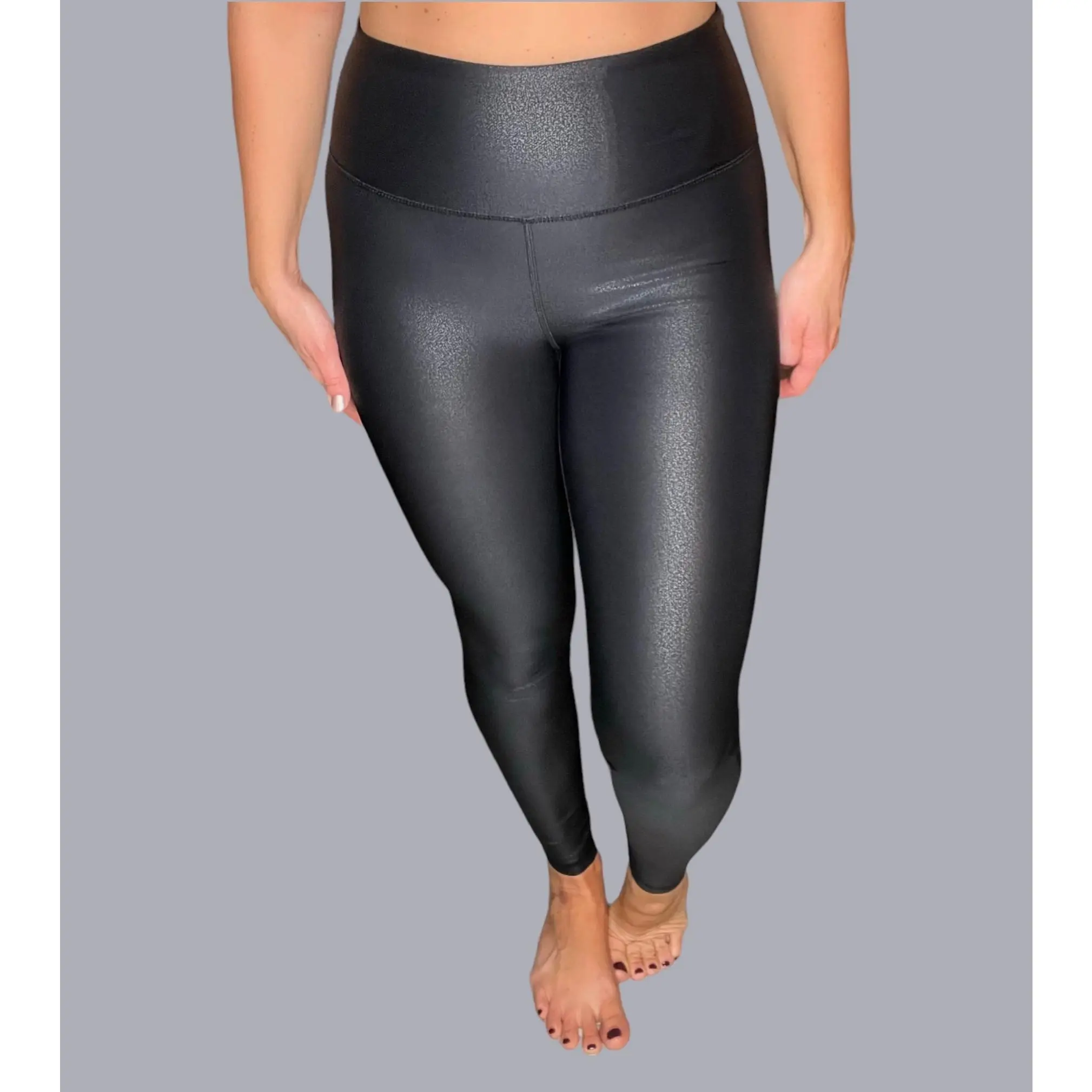 Metallic Pebble Leggings