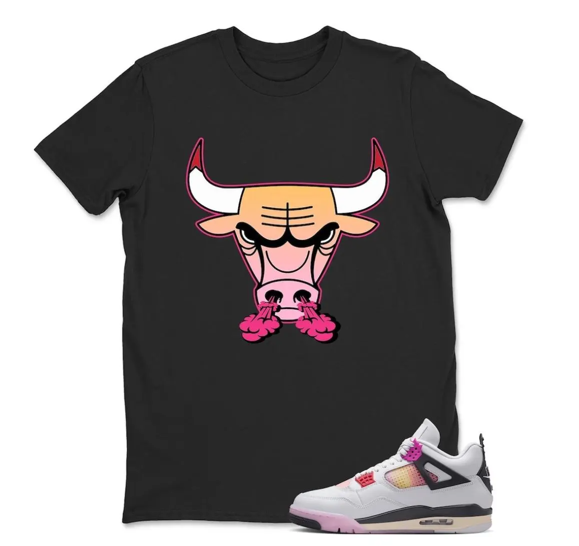 4 Comic Shirt, 4 Comic Graphic T-Shirt, BULL Tee Match Sneaker