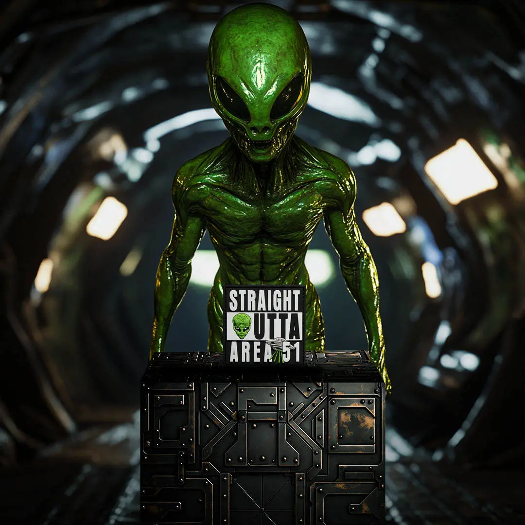 Straight Outta Area 51 Patch