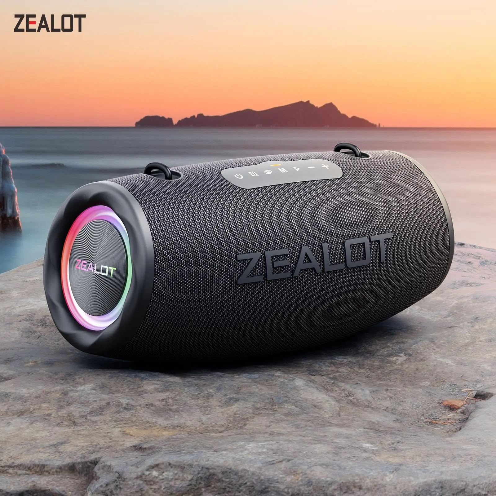 ZEALOT S87 Portable Wireless Speaker, 80W High Power Waterproof