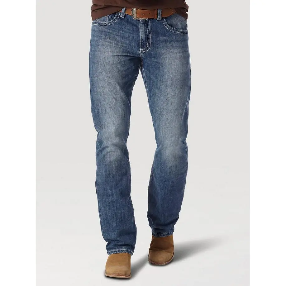 Wrangler Mens Vintage 20x No.42 Bootcut Jean -Light Blue