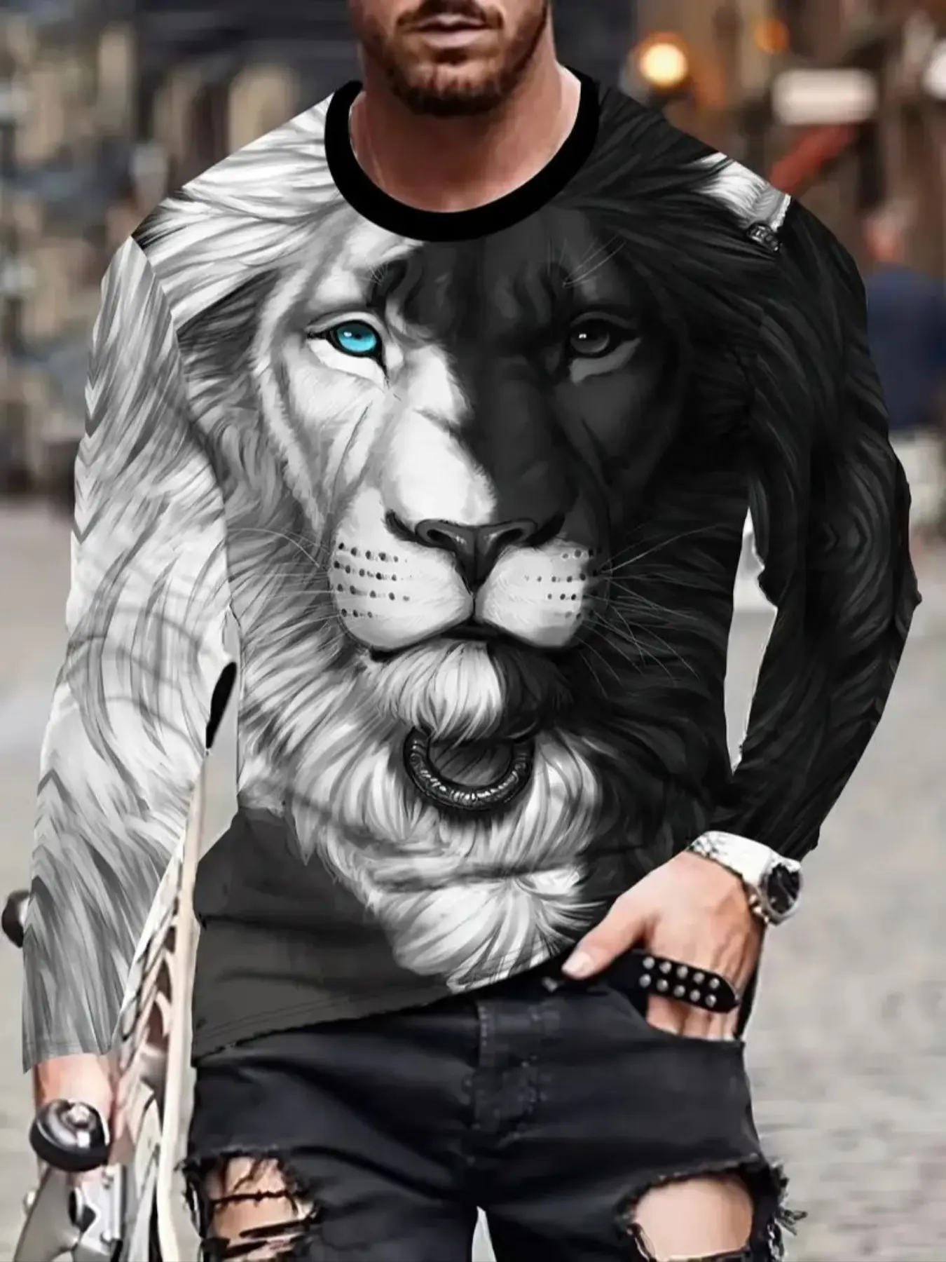 lions long sleeve shirt - TikTok Shop