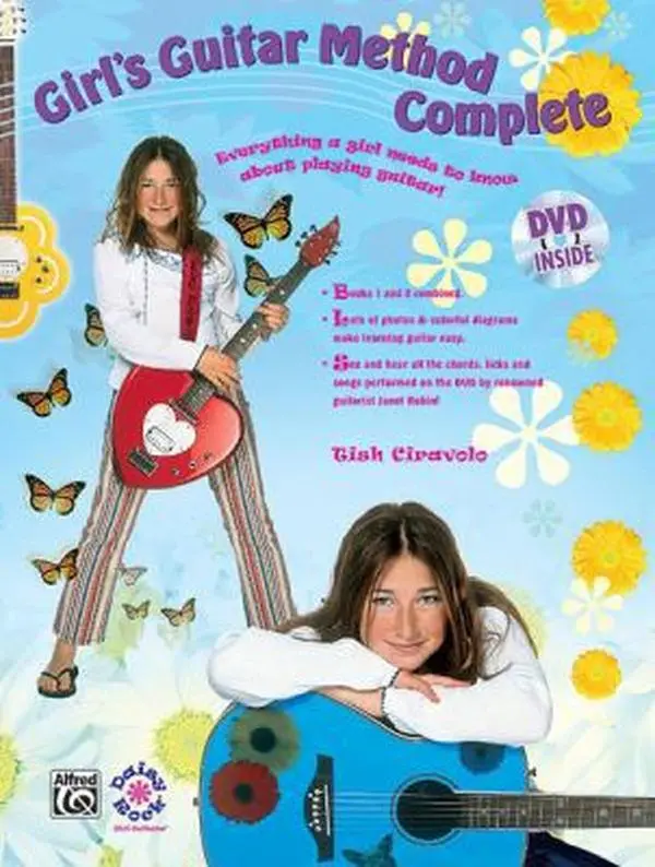 USED-Girl's Guitar Method Complete: Everything a Girl Needs to Know About Playing Guitar!, Book & DVD (Sleeve) by Tish Ciravolo (Paperback)