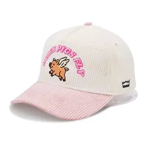 🐷 When Pigs Fly // Corduroy Cap
