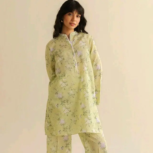 Zara Shahjahan -Printed Lawn-2PC Medium