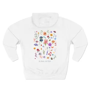 Flower Dandy Hoodie - Cozy, Artistic Pullover for Nature Lovers, Perfect Gift for Birthdays, Fall Fashion, and More flower  dandy overthinker  hoodie