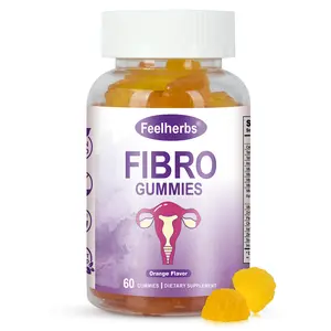 Fibro Gummies for Ovarian Cysts, Hormone Balance Gummies Help Women Get Pregnant Fast, Estrogen Balance Gummy with Vitamin A, E, and Minerals, 60 Count