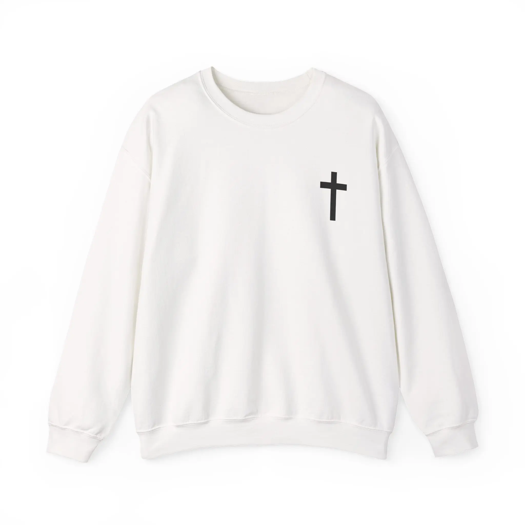 Child of God Crewneck Sweatshirt | Christian Cross Scripture 2 Corinthians 6:18