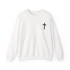 Child of God Crewneck Sweatshirt | Christian Cross Scripture 2 Corinthians 6:18