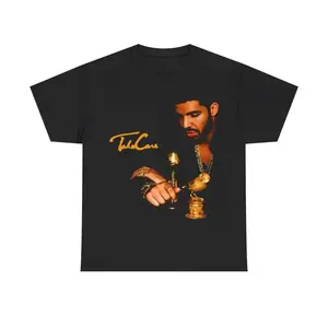 Drake Vintage Hip Hop Rap Graphic Tee Streetwear Music Inspired Shirt For Take Care Fans Casual Classic Cotton Retro Top Comfy Smooth Short Sleeve Tee Trendy Everyday Wear For Men