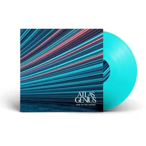 Atlas Genius - End Of The Tunnel  [VINYL RECORD - LP] Aqua , Colored Vinyl, Indie Exclusive