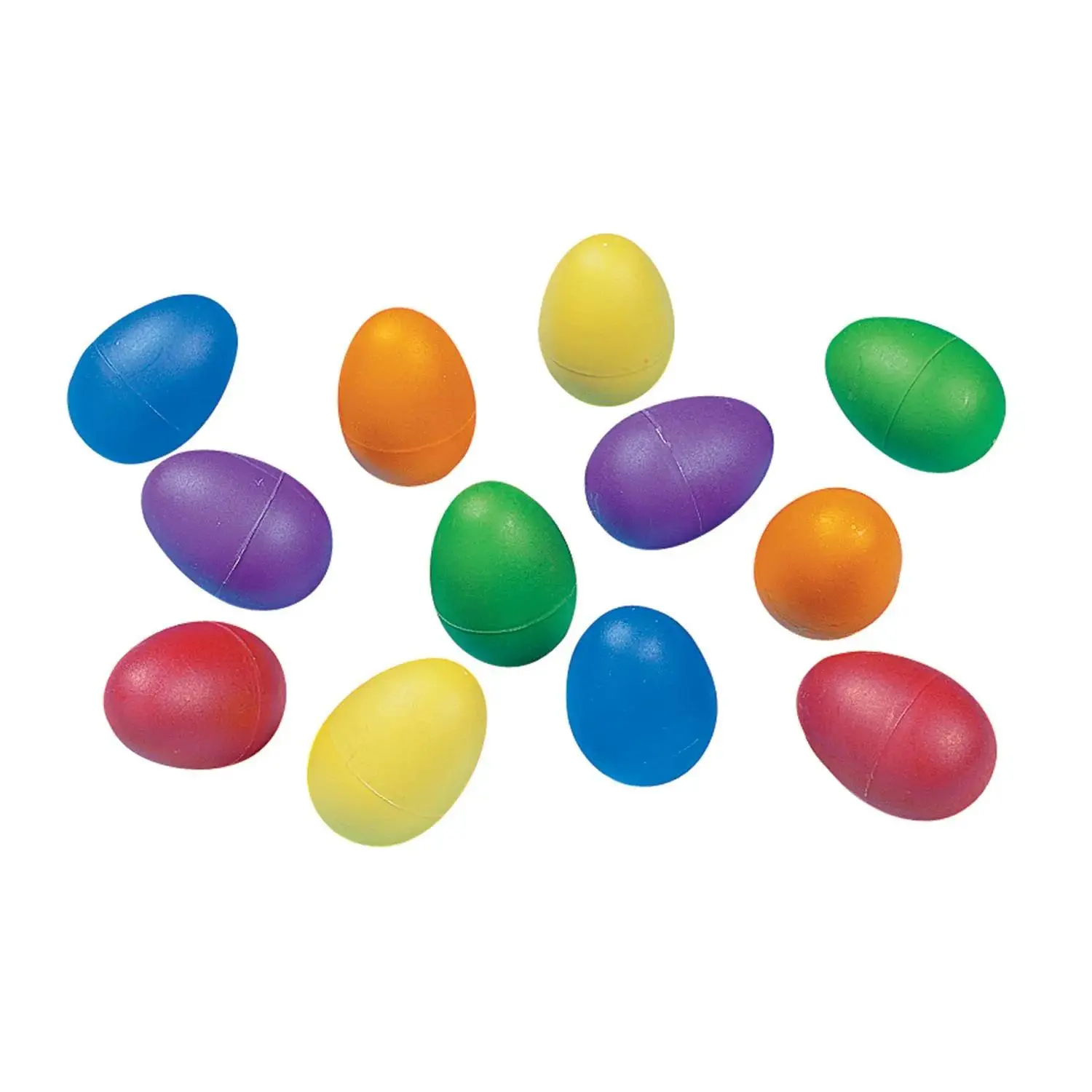 Exciting Egg Shakers - 12-Pc 2in Early Learning Children's Audio Play Accessory, Improved by Users for Rhythm Fun