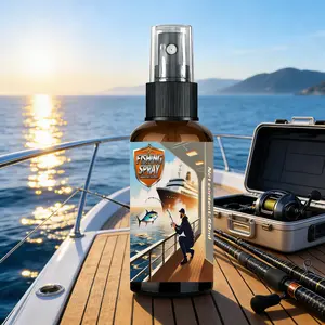 Premium Fish Attractant Spray 60ML, Natural Bait Additive for All Water Conditions, Effective Fishing Lure Enhancer