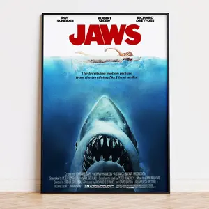 Jaws Movie Poster High Quality Ready to Print