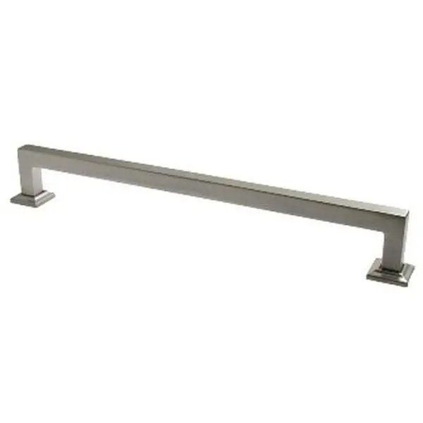Rusticware 998SN Satin Nickel 11 In. On Center Square Pull