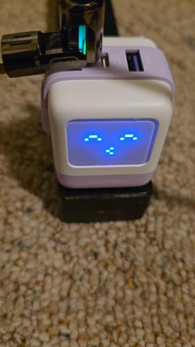 Item: RG 65W Charger Purple