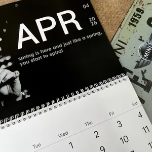 Christmas New Year  Wall Calendar 2026, Home Decor Gift For Fans new 2026 Calendar, Matte Fisnish