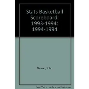 USED-STATS Basketball Scoreboard, 1993-94 by Stats Inc, and Dewan, John, and Zminda, (Paperback)